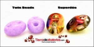 Diferencia Twin Beads y Superduo