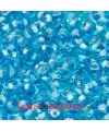 Twin Bead 2,5x5mm Aquamarine