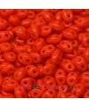 Twin Bead 2,5x5mm Rojo Opaco