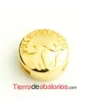 Entrepieza Pasador 13mm Agujero 10x2mm Friendship, Dorado