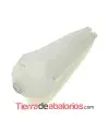 Drop Acrilico Facetado 26x12mm Agujero 2,6mm Gris