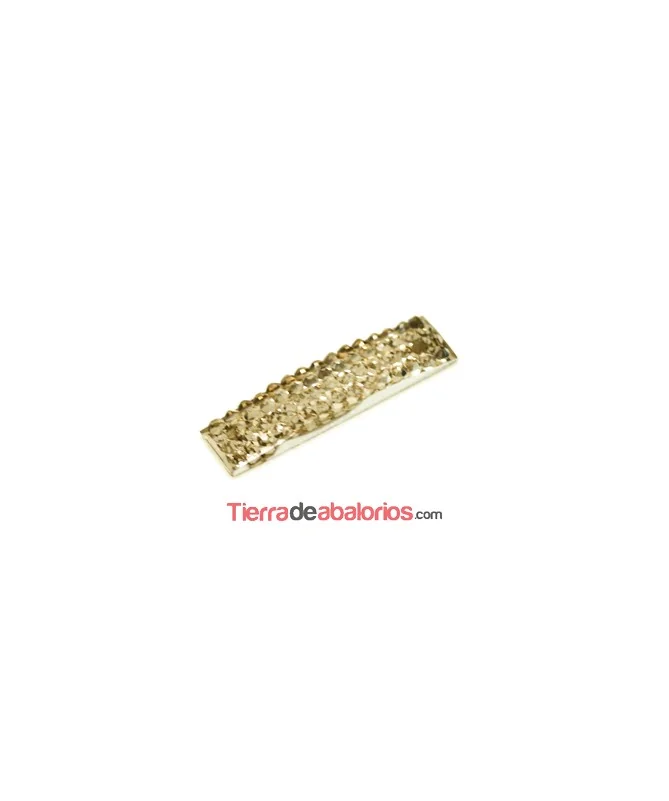 Entrepieza Acrilica 25x7mm Light Colorado Topaz