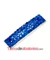 Entrepieza Acrilica 25x7mm Azul