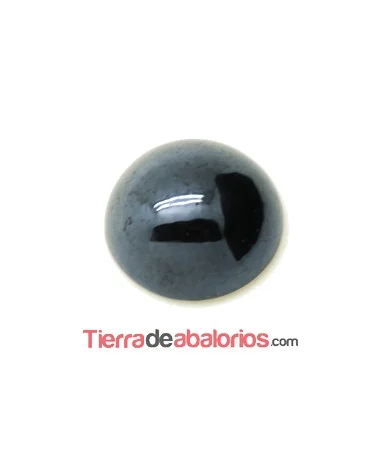Cabujón 10mm Hematite