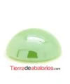 Cabujón 10mm Verde Perlado