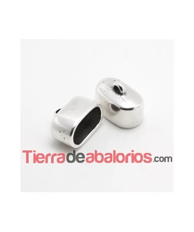 Terminal 23x17mm Agujero 20x10mm, Plateado Terminal 23x17mm Agujero 20x10mm, Plateado