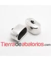 Terminal 23x17mm Agujero 20x10mm, Plateado