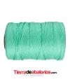 Hilo Trenzado de Nylon 1,5mm - Verde Mar (Turquesa Pastel)