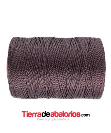 Hilo Trenzado de Nylon 1,5mm - Tierra Oscuro (180 metros) Hilo Trenzado de Nylon 1,5mm - Tierra Oscuro