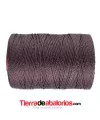 Hilo Trenzado de Nylon 1,5mm - Tierra Oscuro