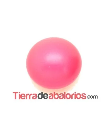 Media Perla Swarovski 6mm Crystal Neon Pink