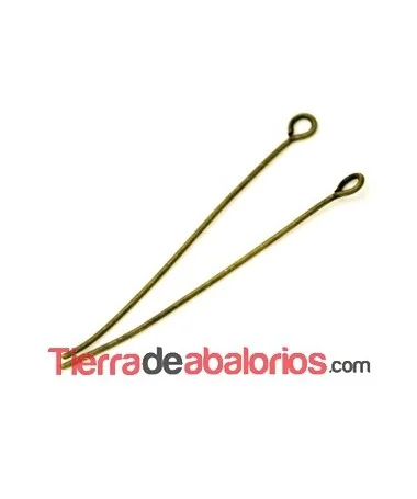 Bastón con Anilla 40mm, Oro Viejo (100 uds) Bastón con Anilla 40mm, Oro Viejo (100 uds)