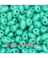 Twin Bead 2,5x5mm Verde Pastel Mate