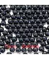 Perla de Cristal Checo 10mm Negra