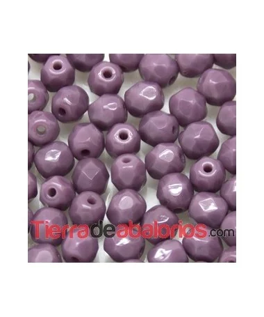 Facetada 4mm Amethyst Opaque Facetada 4mm Amethyst Opaque