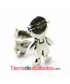 Pendiente Niño 10x7mm, Plata de Ley