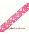 Cinta Poliester 39mm Estampada Fucsia Fluor