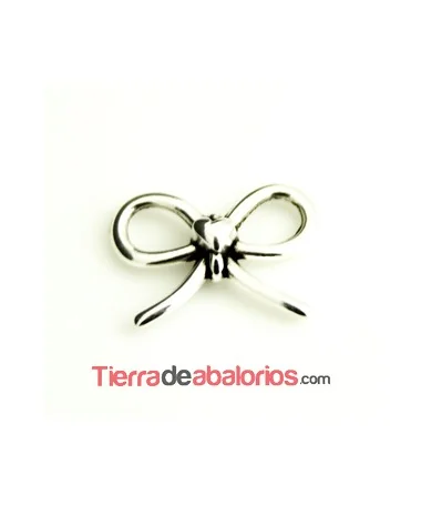 Entrepieza Lazo 20x15mm, Plateado