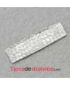 Entrepieza Acrilica 25x7mm Cristal