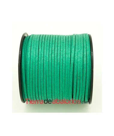 Ante 3mm Verde Hierba Purpurina