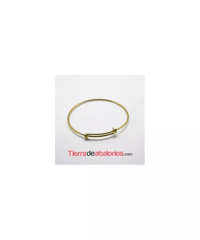 Pulsera Rigida 66mm Dorada