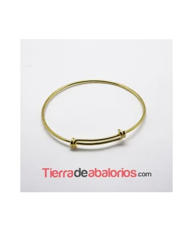 Pulsera Rigida 66mm Dorada