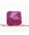 Cabujón Resina Irregular 25x24mm Rosa