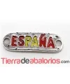 Conector Curvado 36x12mm España, Plateado