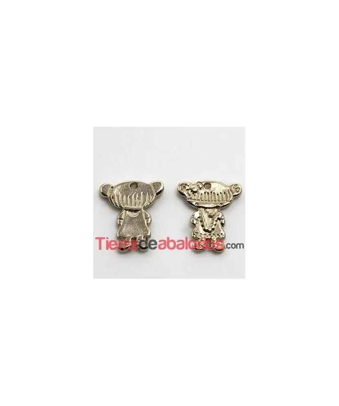 Charm Lolita 21x17mm Coqueta, Dorada