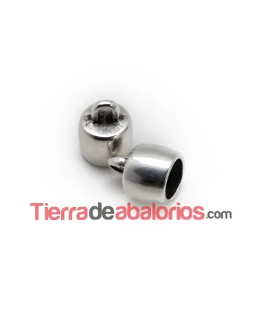 Terminal 17x14mm Agujero 10mm, Plateado Terminal 17x14mm Agujero 10mm, Plateado