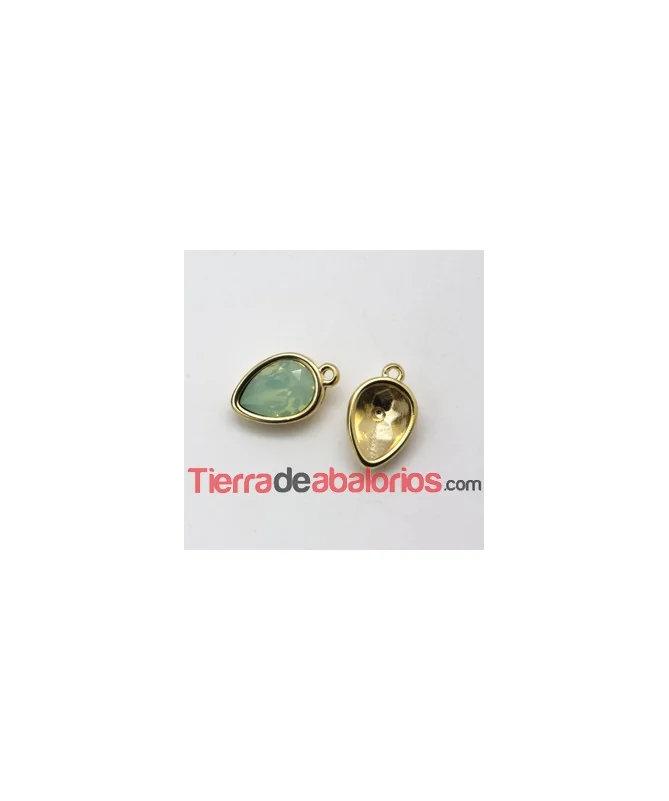 Colgante Engaste para Cabujón de 14x10mm Dorado
