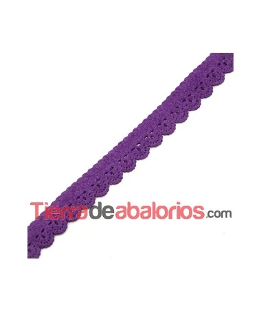 Tira Antelina Troquelada 19mm Morada