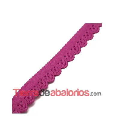 Tira Antelina Troquelada 19mm Fucsia