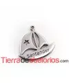 Colgante Velero Santander 29x27mm
