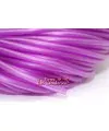 Caucho Hueco 3mm Agujero 1,7mm Purpura