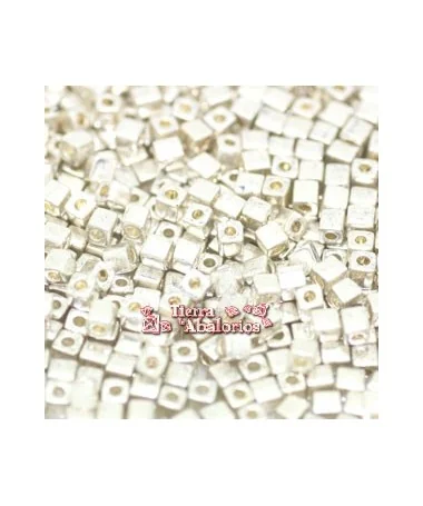 Cubo Miyuki 4x4mm SB1051 Metallic Silver