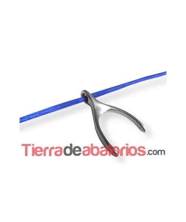 Colgante Wishbone 15x24mm Plateado