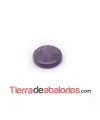 Cabujón Resina Redondo 13mm Lila