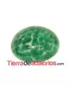 Cabujón de Cristal 12mm, Jade
