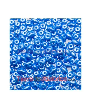 Superduo 2,5x5mm Pastel Turquesa Superduo 2,5x5mm Pastel Turquesa