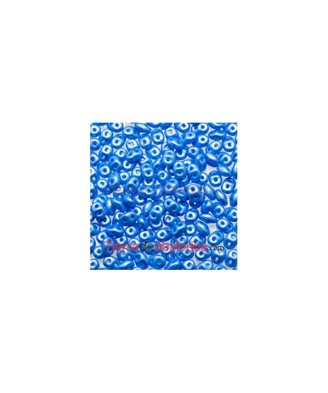 Superduo 2,5x5mm Pastel Turquesa