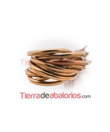 Cordón Nappa 6mm Cobre (20cm)