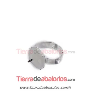 Anillo Ajustable para Regadera Base de 17mm - Plateado