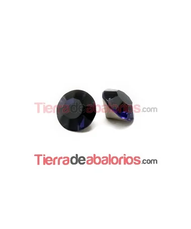 Xirius Chaton Swarovski SS39, Purple Velvet Xirius Chaton Swarovski SS39, Purple Velvet