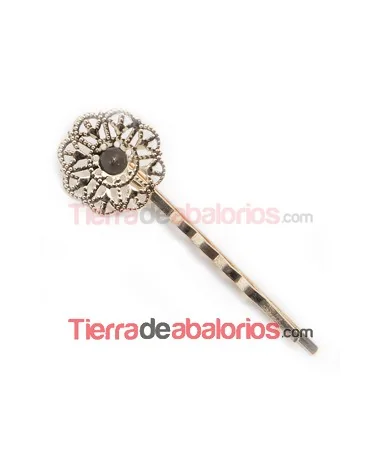Horquilla 62mm con Filigrana 20mm Dorada Horquilla 62mm con Filigrana 20mm Dorada