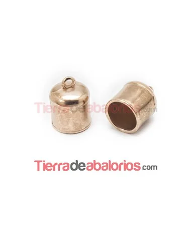Terminal 17x13mm Agujero 10,3mm, Oro Rosa