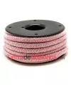 Cordón Trenzado de Rayón 9mm Rosa