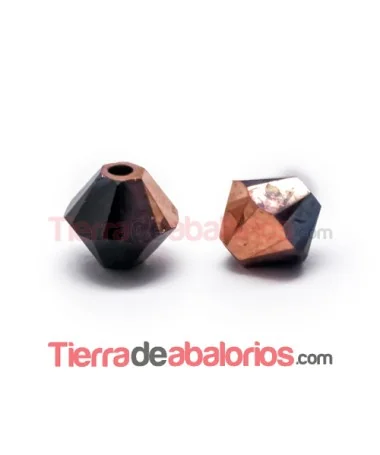 Tupi Swarovski 4mm, Jet Capri Gold