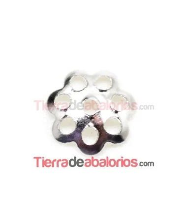 Casquilla 6mm, Plateada Casquilla 6mm, Plateada