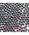 Bola Lisa 3mm Jet Hematite
